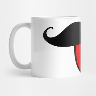 Funny Mustache Mug